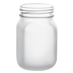 Best Sale ???? BarMan BarConic® Frosted Mason Jar Mug Glass W/ No Handle - 12 Oz ????