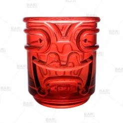 New ???? BarMan Colored Tiki Stacking Tumblers (12oz) - Set Of 4 ???? -BarMan - shop 12oz colored tiki stacking tumblers red bpc 1 700x700