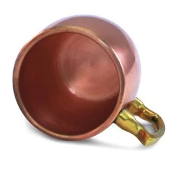 New ???? BarMan BarConic® Moscow Mule Mini Mug – Copper Plated 2oz. ⌛ -BarMan - shop 2oz copper mule shot mug web 2detail 500 700x700