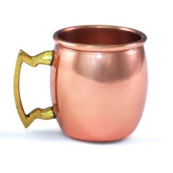 New ???? BarMan BarConic® Moscow Mule Mini Mug – Copper Plated 2oz. ⌛