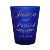 Brand new ???? BarMan CUSTOMIZABLE - 1.5oz Blue Frosted Shot Glass - Simplistic ????