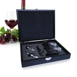 Top 10 ???? BarMan Wine Accessory Set - Onyx - 6 Piece ????