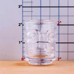 Coupon ???? BarMan BarConic® Tiki Shot Glass Set - Stackable - 12 Pack ⭐ -BarMan - shop Barconic tiki shot set measurment 700x700