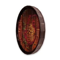 Best deal ⭐ BarMan Vino Barrel Top Tavern Sign ???? -BarMan - shop BarrelTop SideAngledView BT KC BARR SIGN VIN 700x700