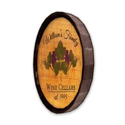 Budget ✔️ BarMan Wine Cellar Barrel Top Tavern Sign ???? 7 Budget ✔️ BarMan Wine Cellar Barrel Top Tavern Sign ???? -BarMan - shop BarrelTop SideAngledView LG BT KC BARR SIGN WNCEL 700x700