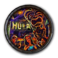 Best reviews of ???? BarMan Vintage Hula Bar Wood Barrel Top Sign/Clock ???? -BarMan - shop BarrelTop StraightFlatView 0005 BT KC BARR CB VINTwithClock 700x700