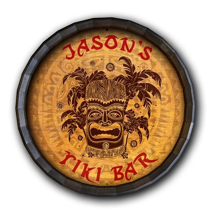 Coupon ???? BarMan Tiki Bar Barrel Top Tavern Sign ???? 1 Coupon ???? BarMan Tiki Bar Barrel Top Tavern Sign ????