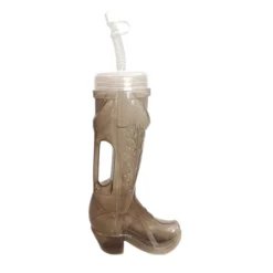 Outlet ???? BarMan Plastic Smoke Cowboy Boot W/handle - 32 Oz ????