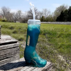 Outlet ???? BarMan Plastic Smoke Cowboy Boot W/handle - 32 Oz ???? -BarMan - shop DW BBB 32 Rollover C 700x700