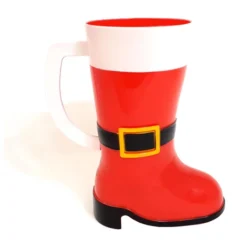 New ❤️ BarMan Santa Claus Boot Mug - Plastic - 10 Oz ????