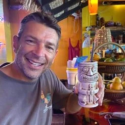 Outlet ???? BarMan BarConic® Tiki Drinkware - Stone God - 15 Oz. ???? -BarMan - shop DW TIKI STONE 700x700