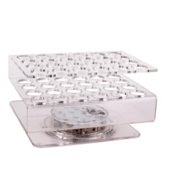 New ✨ BarMan Multi-Color LED Light Up Test Tube Trays – 24 Hole ????