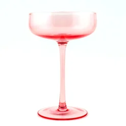 Coupon ???? BarMan Mid Century Champagne Coupe - Blush - 8 Ounce ⌛