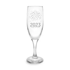 Hot Sale ???? BarMan NEW YEARS CHAMPAGNE GLASS - 2023 - 7.5 OZ FLUTE ????