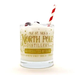 Budget ❤️ BarMan BarConic® ???? Christmas Collection Glassware - North Pole Distillery - 10 Ounce ????
