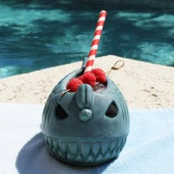 Budget ???? BarMan BarConic® Tiki Drinkware - Piranha ???? -BarMan - shop TikiPirhannaCup CeramicTikiFishMug 800 4 700x700