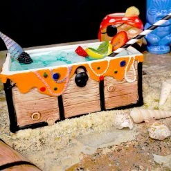 Best Sale ???? BarMan BarConic Tiki Drinkware - Treasure Chest - 26 Ounce ???? -BarMan - shop TikiTreasureChestDrinkware UniqueCocktailCup TropicalCocktails 800 6 700x700