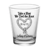 New ???? BarMan CUSTOMIZABLE - 1.75oz Clear Shot Glass - Tied The Knot ????