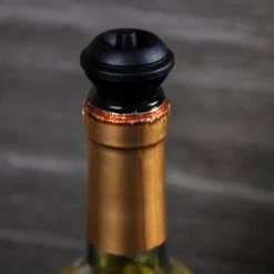 Cheapest ???? BarMan Wine Pump With Stoppers (Color Options) ❤️ -BarMan - shop antique copper wine pump scene2 700x700