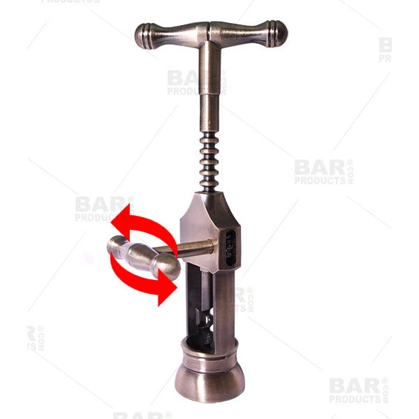 Best reviews of ???? BarMan Vintage Corkscrew With Handle - Antique Finish ???? - Image 4