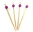 Wholesale ⌛ BarMan Bamboo Ball Picks - 100 Pack ⭐