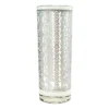 Budget ???? BarMan BarConic® Collins Glass - Silver Aztec Pattern - 9.5 Ounce ????