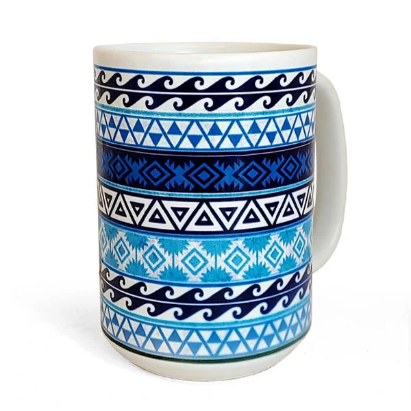 Promo ???? BarMan Aztec Pattern Ceramic Mugs - Color Variants - 15 Oz ???? 5 Promo ???? BarMan Aztec Pattern Ceramic Mugs - Color Variants - 15 Oz ???? - Image 5