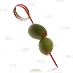 Coupon ???? BarMan Ring Bamboo Cocktail Picks - 100 Pack - Red ???? -BarMan - shop bamboo cocktail pick circle red bpc 800 700x700