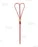 Flash Sale ???? BarMan Heart Bamboo Cocktail Picks - 100 Pack - Red ????