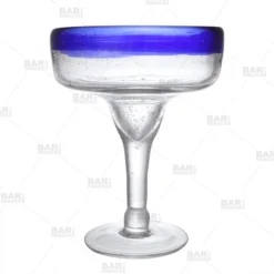 Deals ???? BarMan BarConic® Glassware - Blue Rim Margarita Glass - 14 Oz ????