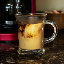 New ✔️ BarMan BarConic® Glass Coffee Cup - 14 Ounce ???? -BarMan - shop barconic coffee scene2 700x700