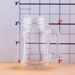 Best Pirce ???? BarMan BarConic® Mini Mason Jar Shot Glass With Handle - 1.25 Ounce ⌛ -BarMan - shop barconic mini masonjar measurment 700x700