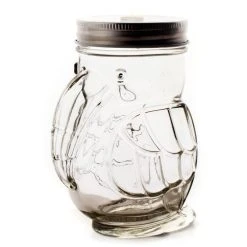 Budget ???? BarMan BarConic® Parrot Mason Jar W/lid - 14 Ounce ????