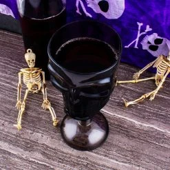 Top 10 ✔️ BarMan BarConic® Plastic Stemmed Skull Cup - Smoke - 12 Ounce ???? -BarMan - shop barconic plastic stemmed skull cup scene2 700x700