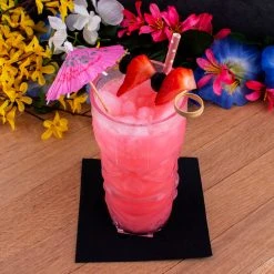 Brand new ???? BarMan BarConic® Clear Plastic Tiki Cup - 15 Ounce ✨ -BarMan - shop barconic plastic tiki scene2 700x700