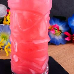 Brand new ???? BarMan BarConic® Clear Plastic Tiki Cup - 15 Ounce ✨ -BarMan - shop barconic plastic tiki scene3 700x700