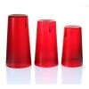 Coupon ???? BarMan BarConic® Red Stackable Pebbled Tumblers - 12 Pack ????