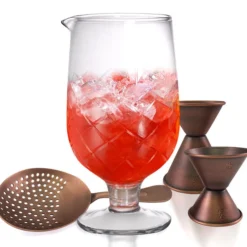 Cheap ???? BarMan BarConic® Stemmed Diamond Pattern Mixing Glass - 887ml (30oz.) ???? -BarMan - shop barconic stemed yarai mixing glass 800 700x700