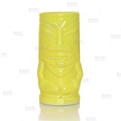 Promo ???? BarMan BarConic® 12 Oz Tiki Drinkware – Yellow ⌛