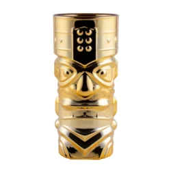 Hot Sale ???? BarMan BarConic® Metal Plated Tiki Glass - 15 Ounce - (Color Options) ???? -BarMan - shop barconic tiki glass gold clean 700x700
