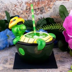 Outlet ???? BarMan BarConic® Tiki Drinkware - Tiki Turtle - 16 Ounce ???? -BarMan - shop barconic turtle scene 1 700x700