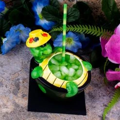Outlet ???? BarMan BarConic® Tiki Drinkware - Tiki Turtle - 16 Ounce ???? -BarMan - shop barconic turtle scene 2 700x700