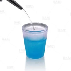 Best reviews of ???? BarMan BarConic® 1.5 Oz Plastic Shot Glass With Double Wall - Blue ❤️ -BarMan - shop blue liquid double wall shot1 700x700