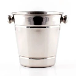 Best Pirce ???? BarMan BarConic® Stainless Steel Ice Bucket - (Choose Your Style) ???? -BarMan - shop bucket with groove knob clean 700x700
