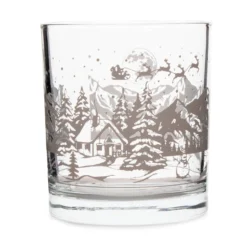 Top 10 ✨ BarMan BarConic® Glassware - ???? Christmas Cabin - Old Fashion Glass - 10 Ounce ????