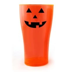 Brand new ???? BarMan Classic Jack O'Lantern Polycarbonate Cup - Neon Orange - 2 Sizes Available ⭐ -BarMan - shop classic large 700x700