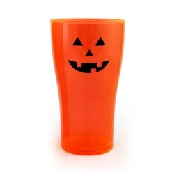 Brand new ???? BarMan Classic Jack O'Lantern Polycarbonate Cup - Neon Orange - 2 Sizes Available ⭐ -BarMan - shop classic small 700x700