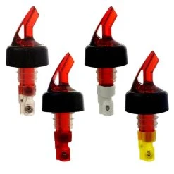 Best Pirce ???? BarMan Collared Liquor Pourers - Precision 3 Ball Measures ????