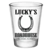 New ???? BarMan CUSTOMIZABLE - 1.75oz Clear Shot Glass - Horseshoe ????