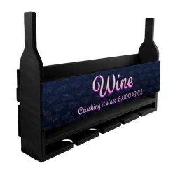 Cheap ⭐ BarMan Wall Mounted Wine Bottle & Glass Hanging Shelf W/ Grapes Crushing It Plaque ❤️ -BarMan - shop customizable mounted wine glass hanging shelf side grapes white bg 800x800 1b6a5d45 c601 4d5e 9726 3ede05a422fb 700x700